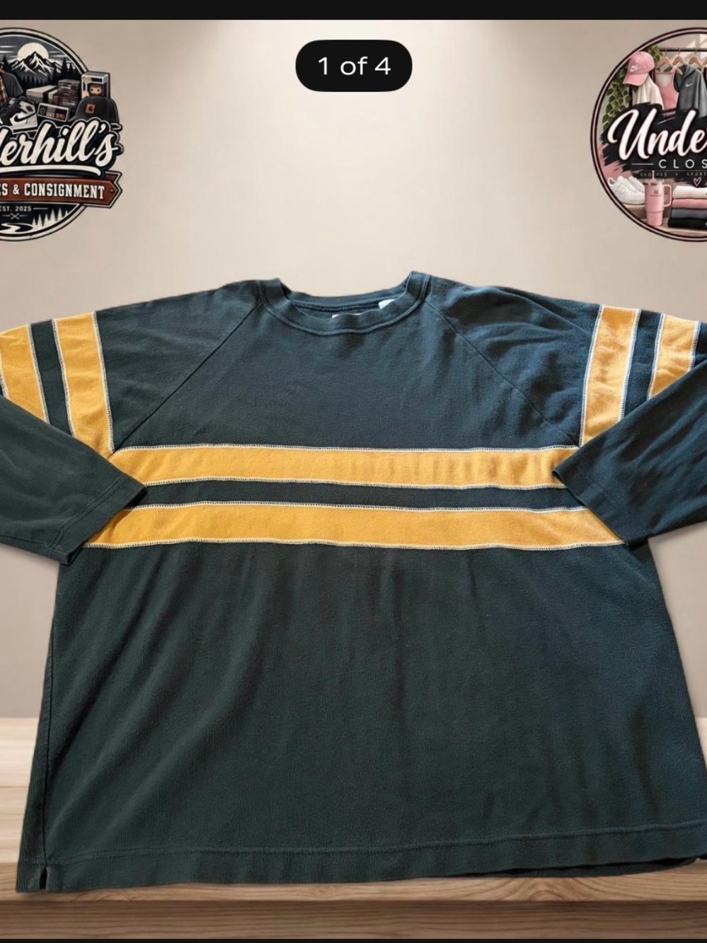 Vintage County Seat Men's Long Sleeve Crewneck Sweater